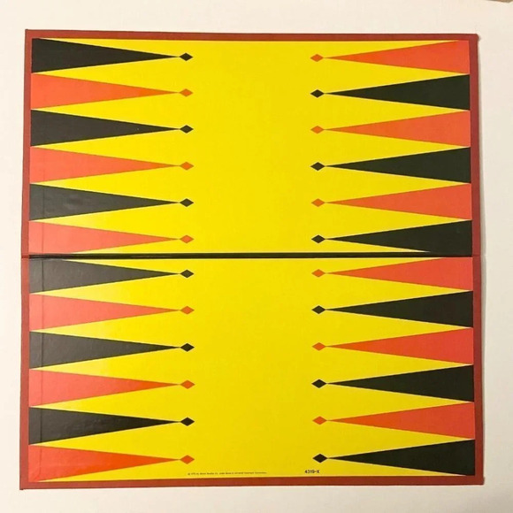 Vintage 1973 Backgammon and Acey Deucey  Milton Bradley Game - Picture 3 of 10